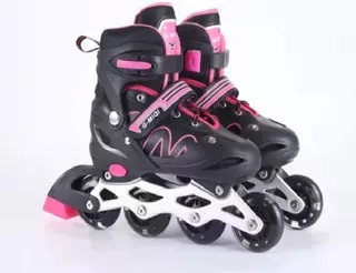 Patins Roller In Line Ajustável 28-32 / 32-36 / 36-40 + Led!