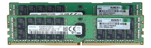 Kit De Memoria Hpe De 16 Gb X4 Ddr4  2400 Mhz 