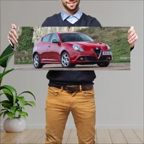 Comprar Cuadro 30x80cm Auto 2016 Alfa Romeo Giulietta Uk 373