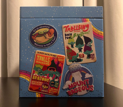 Balde Pochoclero Trolls 3 - Coleccionable - Cinemark Azul Claro (Usado)