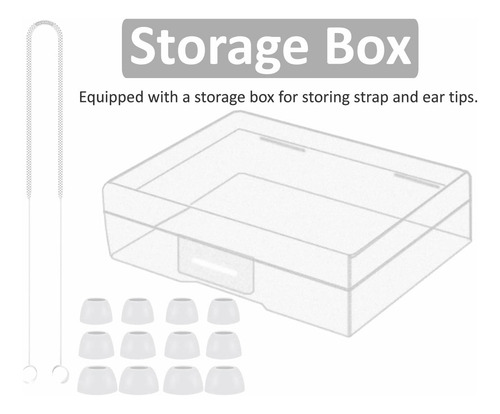 Kit De Puntas De Oreja Para Galaxy Buds Pro Sm-r190, Cordón