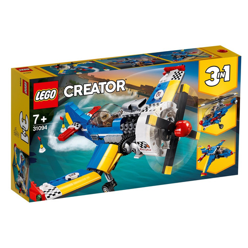 Blocos De Montar Lego Creator Aviao De Corrida 3 Em 1 31094