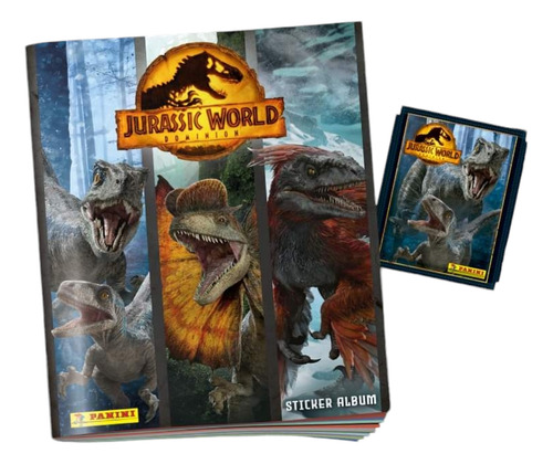 Album Jurassic Park Dominio + 25 Sobres
