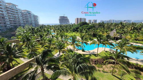 Cad La Isla Fiji T5. Terraza Con Vista A Los Jardines Y Albercas