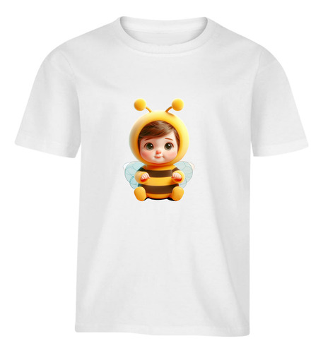 Playera Con Estampado De Abeja, Disfraz Peque