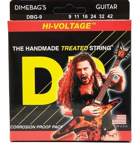Dr Strings Cuerda Para Guitarra Electrica Tratamiento 9