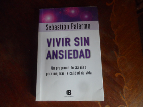 Libro Vivir Sin Ansiedad Sebastián Palermo