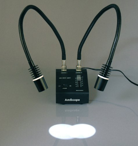 Amscope Sm-1tsw2-l6w-5m Microscopio Digital Profesional Tri. Color Blanco