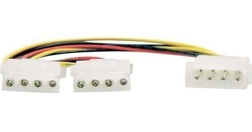 Cabo Y Extensor Ide 1 Macho X 2 Femeas - Molex Energia 20cm