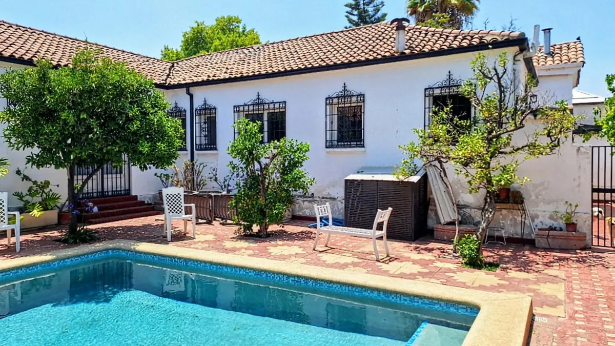 Imagen 4 de 29 de Se Arrienda Hermosa Casa Con 1.200 M2 De Terreno En Ñuñoa