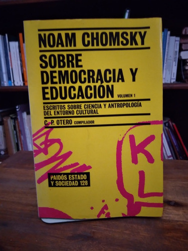 Sobre Democracia Y Educacion V. 1 - Chomsky