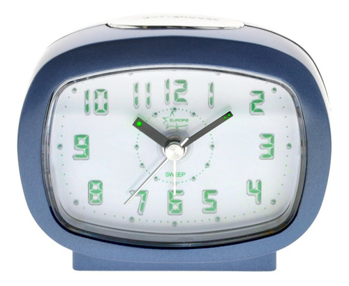 Imagen 3 de 6 de Reloj Despertador Europa Ovi Luz Led Acrílico Alarma 9007