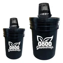 Comprar Balde 10l + Balde 20l Con 2 Macetas Caladas Para Hidroponia