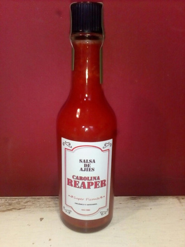 Salsa De Ajíes Carolina Reaper X 100cc.