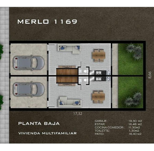 Duplex 2 Amb. Amplio Con Cochera Y Patio