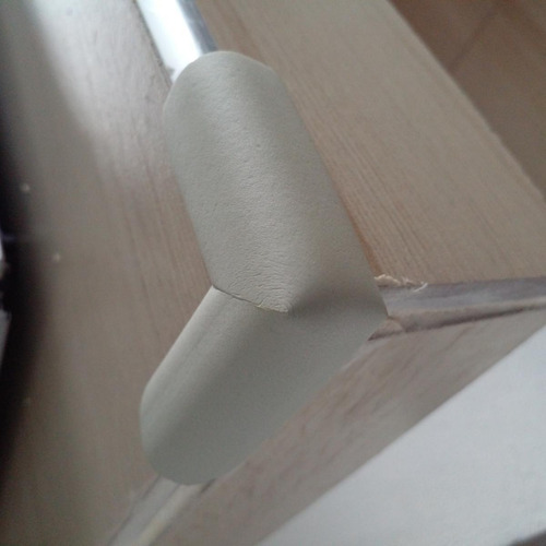 Espuma Seguridad Muebles, Mxpkg-005, 5pzas, 6x6x2.5cm, Gris, Color Gris