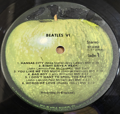 The Beatles - Vi Lp Usa 1971 Paul Mccartney John Lennon Star Usa 1971 (Usado)