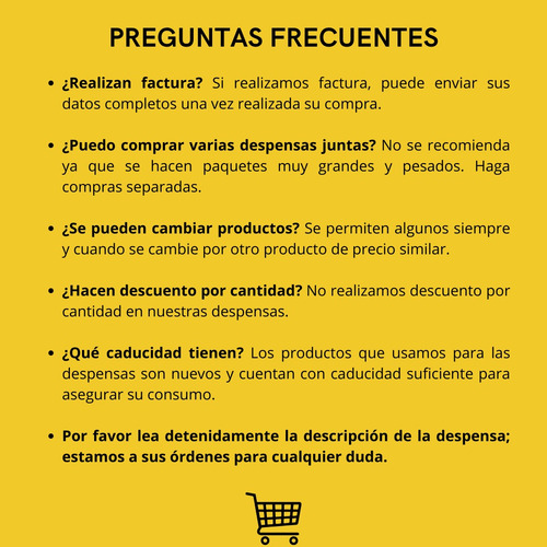 Despensa Completa Alimentos