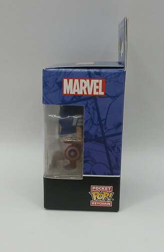 Funko Pop Pocker Keychain (llavero) Capitán América Marvel (Usado)