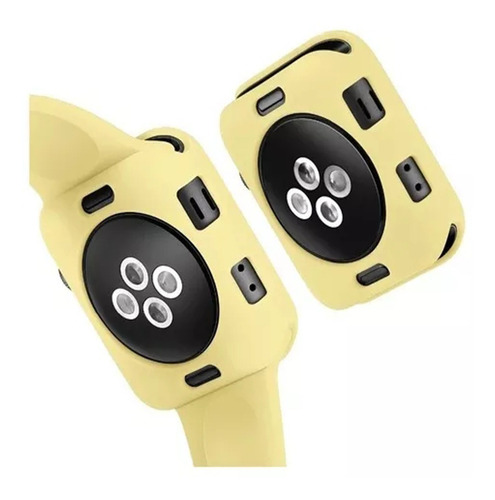 Kit Case + Pulseira Silicone App Smart Watch + Película E076