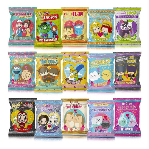 Kit Imprimible Chipbags Dia San Valentin 56 Diseños