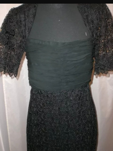 Vestido De Guipiur Negro 