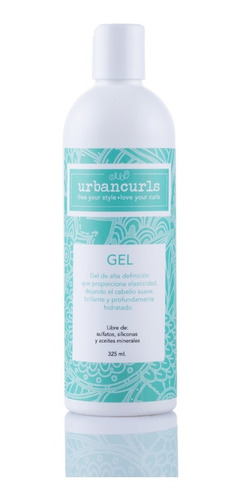 Imagen 1 de 9 de Gel Urban Curls Para Rizos 360 Ml