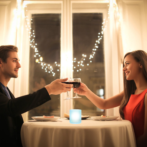 Vaso Estampado Con Forma De Candelabro Para Mesa De Comedor,
