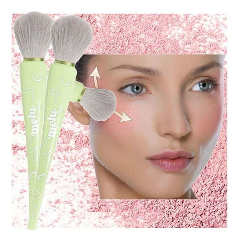 Pincel Para Blush Melu Ruby Rose Para Maquiagem Profissional