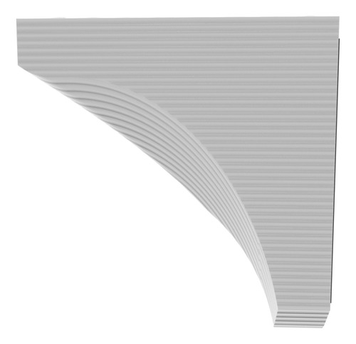 Suporte Expositor De Parede Dupla Face Universal Para Pandeiro - Branco
