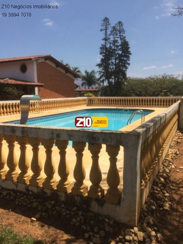 Imagem 3 de 21 de Ch01539 - Chacara Com Área De Lazer Completa - Mosteiro De Itaici Indaiatuba/sp - Z10 Imóveis. - Ch01539 - 2454206
