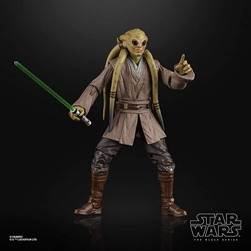 Star Wars El Serie Negro Kit Fisto Juguete 6 Scale The Clon