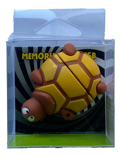 Memoria Flash Usb 2.0 Brobotix 190432-26 Tortuga Cafe 32gb