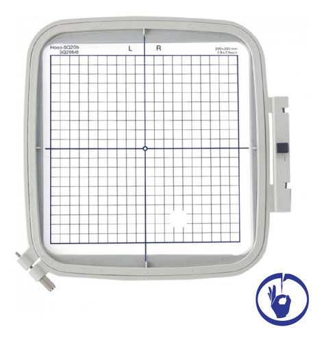 Sq20b - Ja412 Aro Bordadora Janome Mc500 Mc400 20x20cm