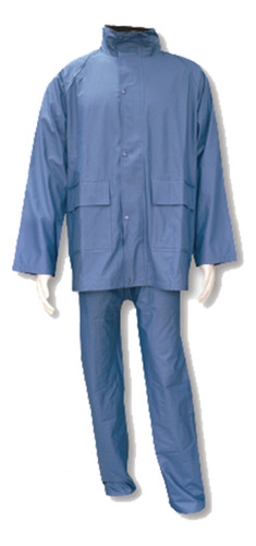 Equipo De Lluvia Pu Engomado Impermeable Talle M O L - La