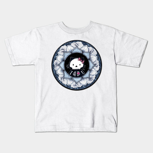 Remera Blanca Bichos Niño Niña Hello Kitty A 1