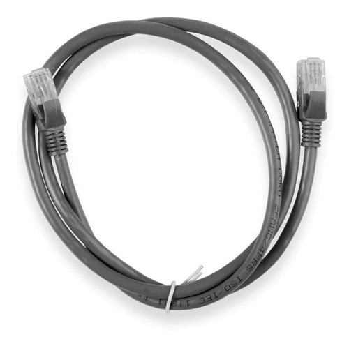 Patch Cord Wireplus+ Cat5e Gris 1m