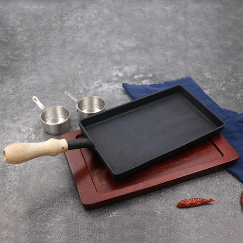 Plancha De Hierro Fundido, Sartén Para Tortilla, Base