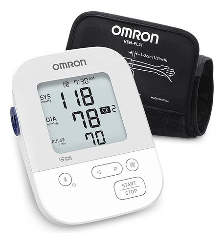 Omron Monitor De Presion Arterial Bluetooth 80 Lecturas