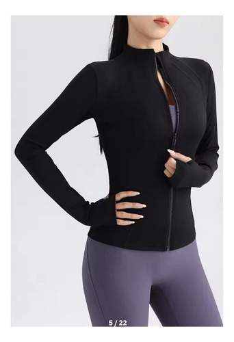 Ropa Para Gym Mujer , Sudadera Deportiva Tipo Yoga Ajustable