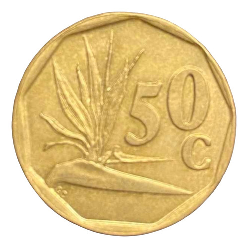 Sudafrica - 50 Cents - Año 1992 - Plantas - Km #137