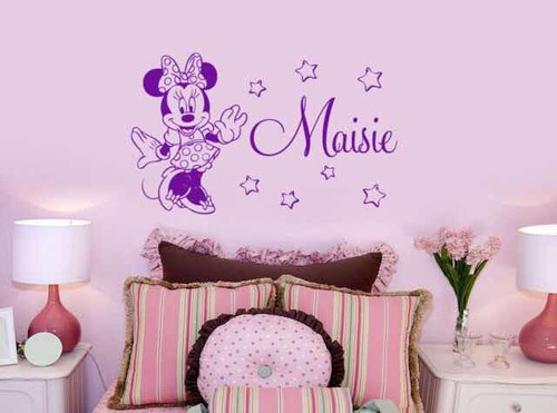 Minnie Mouse Disney Para Cuarto De La Princesa De La Casa