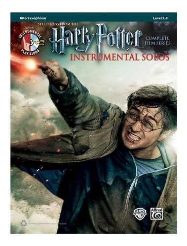 Harry Potter Instrumental Solos, Complete Film Series, Level
