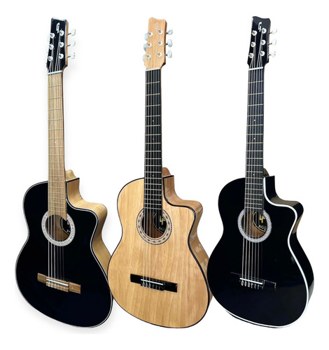 Guitarra Acústica +método De Aprendizaje + Púa+ Envío Gratis