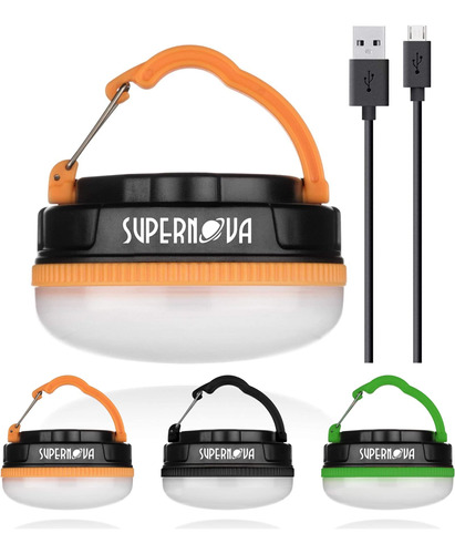 Supernova Halo 180 Extreme Linterna Led Recargable Para Camp