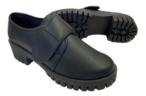 Imagen 4 de 8 de Zapato Casual Dama Felipe Rentería Moda Escolar Velcro