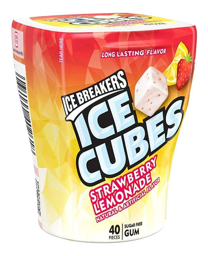 Ice Breakers Ice Cubes Strawberry Lemonade 40 Gr. 