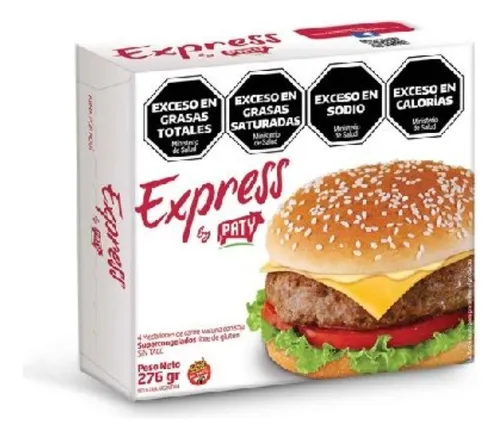 Paty Express Hamburguesa Caja X 40 U.