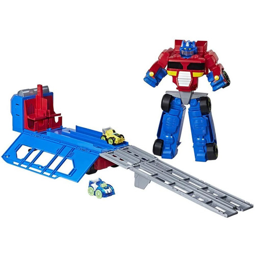 Figura Individual Flip Racer Hasbro Optimus Prime
