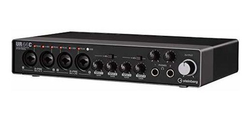 Interfaz De Audio Steinberg Ur44c 6x4 Cubase Ai Y Le -negro